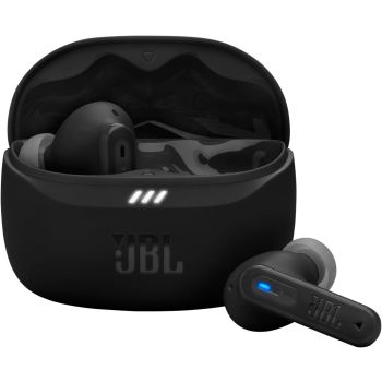 JBL Tune Beam 2 True Wireless Adaptive Noise Cancelling with Smart Ambient Earbuds, Personi-Fi 3.0, Multi-point connection, 6-Mics Technology, 48H Battery, Water and Dust Resistant - BLACK
