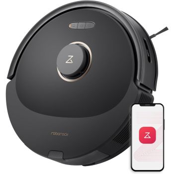 Roborock Q8 Max Robot Vacuum Cleaner with Dual Brushes, 5500 Pa Suction, No-Go Zones, Cleaning Along Floor Lines, 3D Drawing, Multi-Cleaning Levels, APP (Upgraded of Q7 Max)