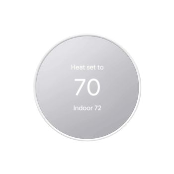 Google Nest Smart Programmable Wi-Fi Thermostat - TDRA Approved - Snow