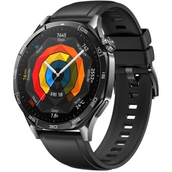 HUAWEI WATCH GT 5 46mm Smartwatch, Sharp-Edged Design, iOS & Android Compatible